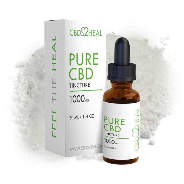 Pure CBD Tincture 1000mg (30 ml Bottle)